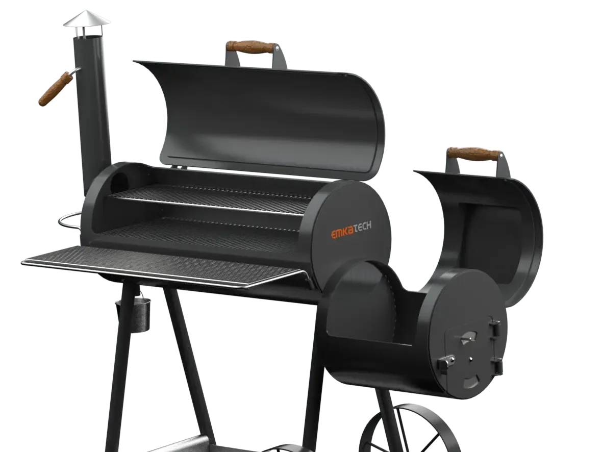 Renderings smoker grill design