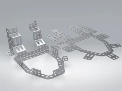 laser blech schneiden Technische Zeichnung, CAD-Konstruktion, Anlagenbau,